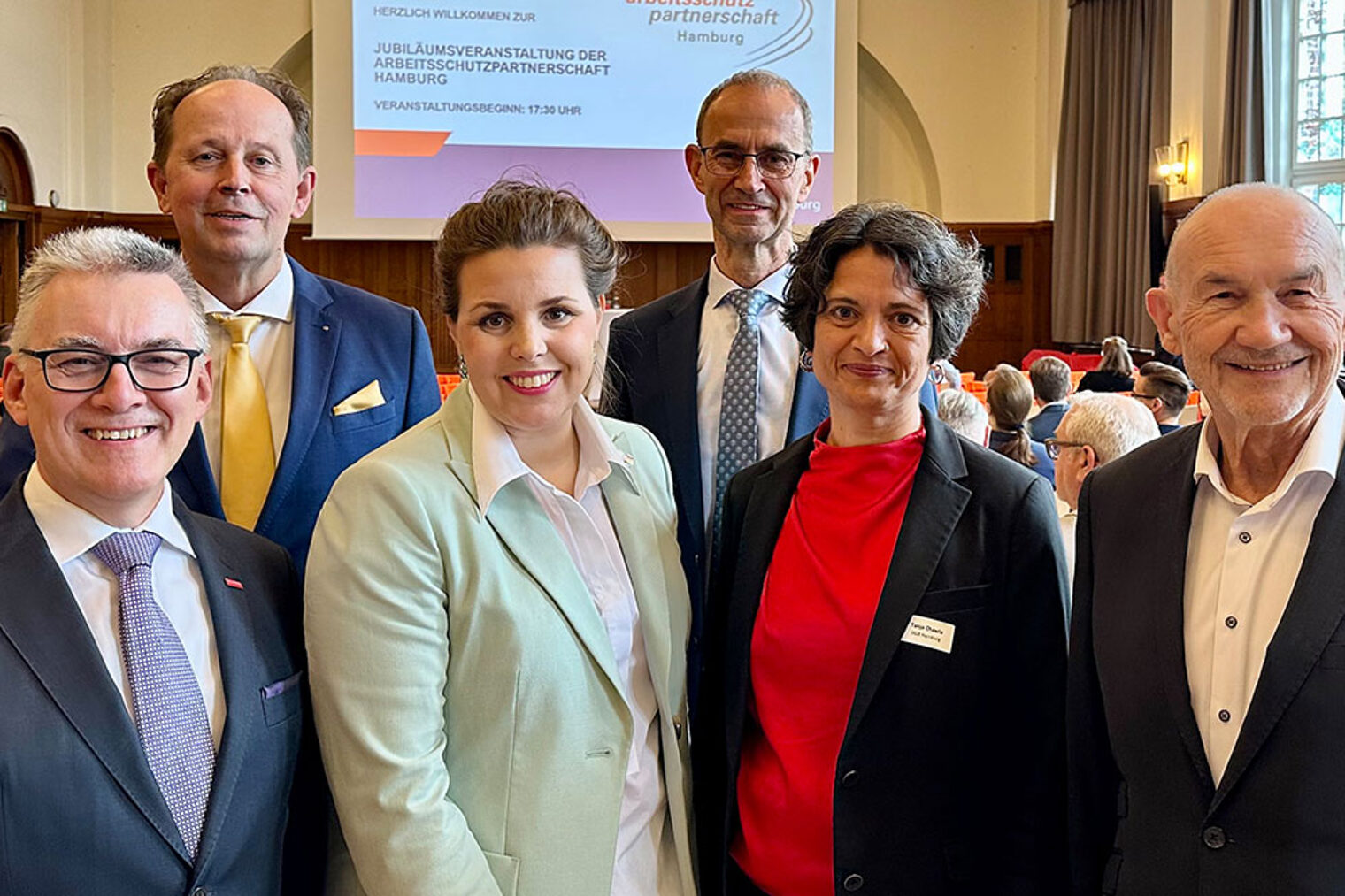 Die 2005 gegründete Arbeitsschutzpartnerschaft Hamburg feierte in der Handwerkskammer Hamburg ihr 20-jähriges Bestehen.